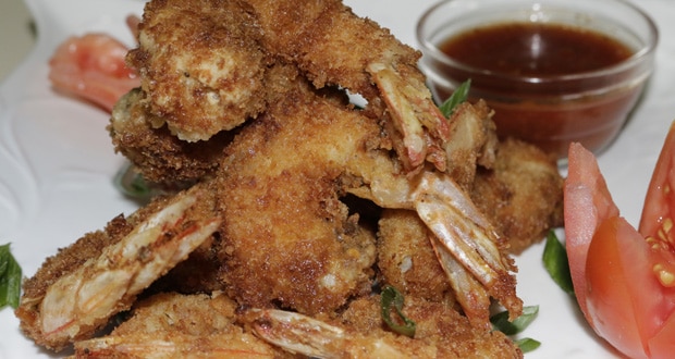 Deep Fried Prawns