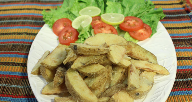 Garlic Skinny Fries