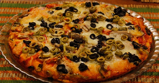 Vegetable Pizza