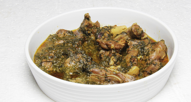 Handi Palak Methi Gosht