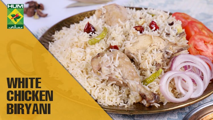 White chicken biryani-Samina Jalil