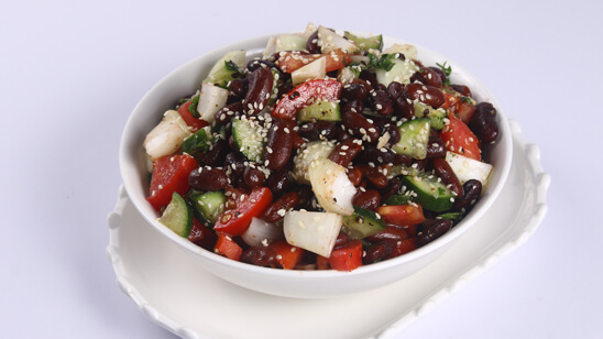 Bean Salad Recipe | Lazzat