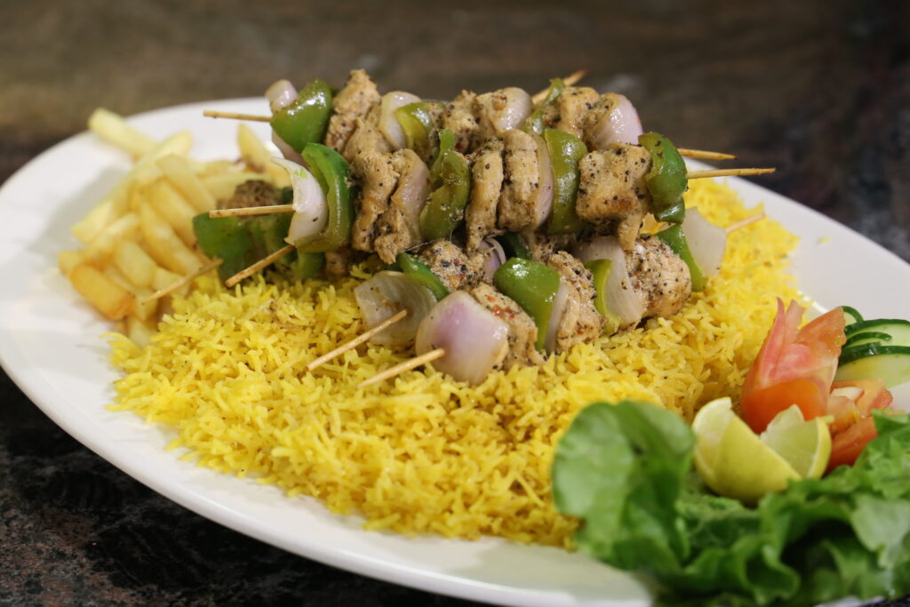 Lemon Chicken with Saffron Rice Recipe | Masala Mornings