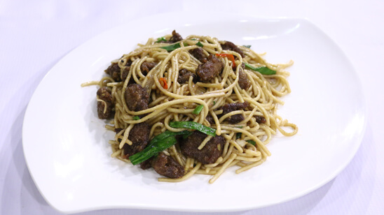 Mongolian Crispy Beef Chowmein Recipe | Flame On Hai