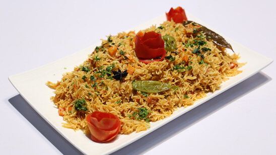 Tomato Pulao Recipe | Dawat