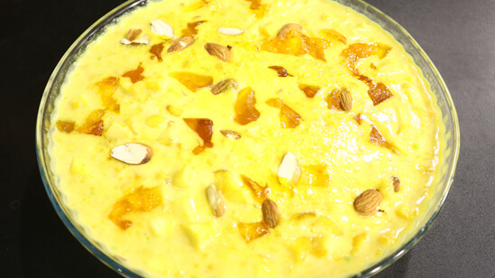 Boondi Mango Kheer Recipe