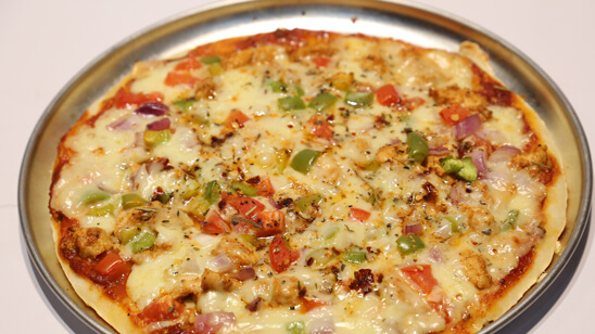 Pizza on Stove Recipe | Lazzat