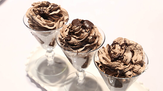 Three Ingredients Chocolate Mousse Recipe | Tarka