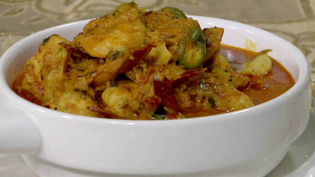 Coconut Prawn Curry Recipe | Tarka