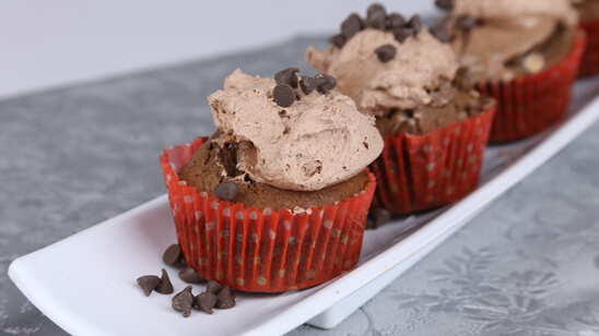 Double Chocolate Fudge Cupcakes And Methi Machli