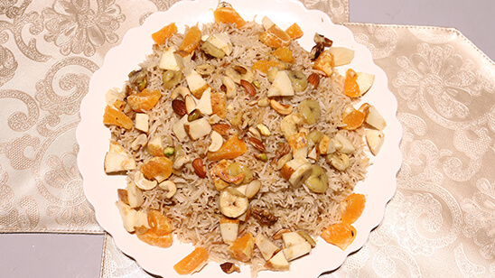 Kashmiri Pulao Recipe