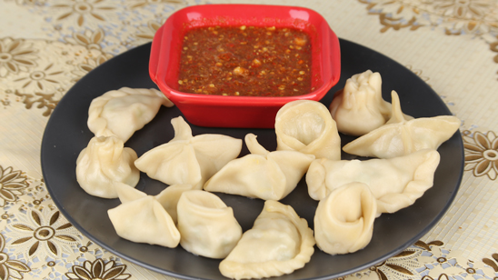 Momos Platter Recipe | Flame On Hai