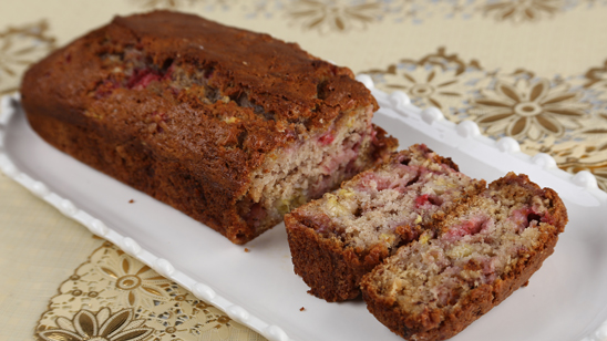 Strawberry Banana Bread Recipe | Food Diaries