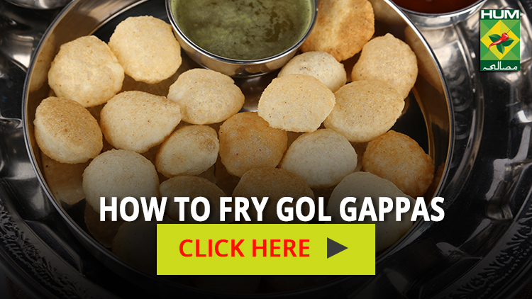 How to Fry Gol Gappas | Totkay