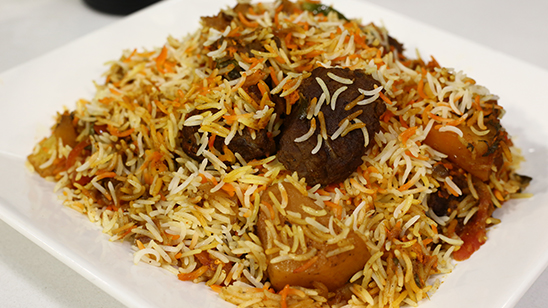 Beef Masala Biryani Recipe | Flame On Hai