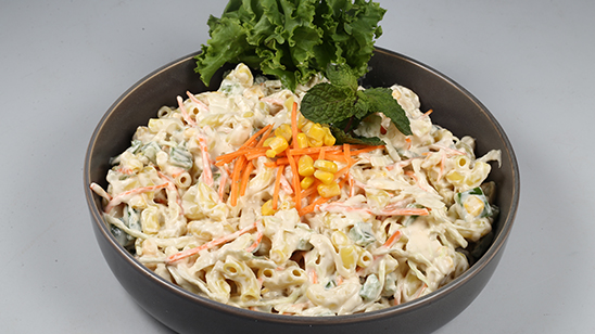 Coleslaw Pasta Salad Recipe | Lazzat