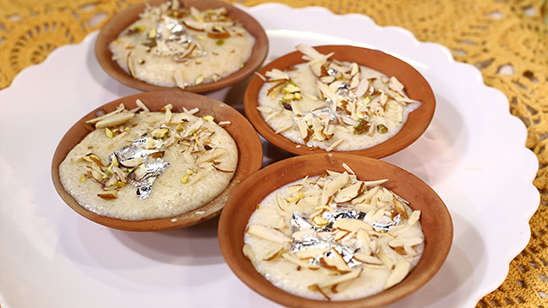 Daliye ki Phirni Recipe | Lazzat