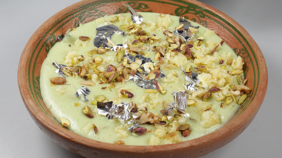 Pista Khoya Kheer Recipe | Tarka