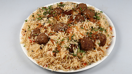 Spicy Kofta Pulao Recipe | Lazzat