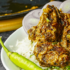 creamy-tawa-wings-with-boiled-rice